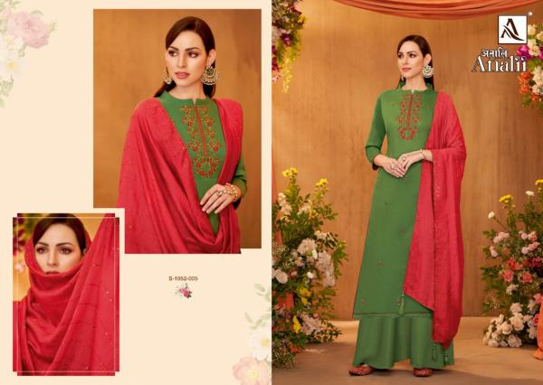 Alok Analii Zam Cotton Designer Dress Material